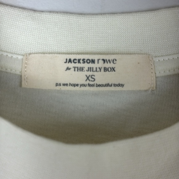 JACKSON ROWEX JILLY BOX PARADISE PEACHES TEE Size Extra Small NWT - Picture 3 of 8